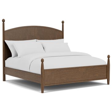 Riverside Furniture Calhoun Queen Panel Bed in Whiskey Oak, , large