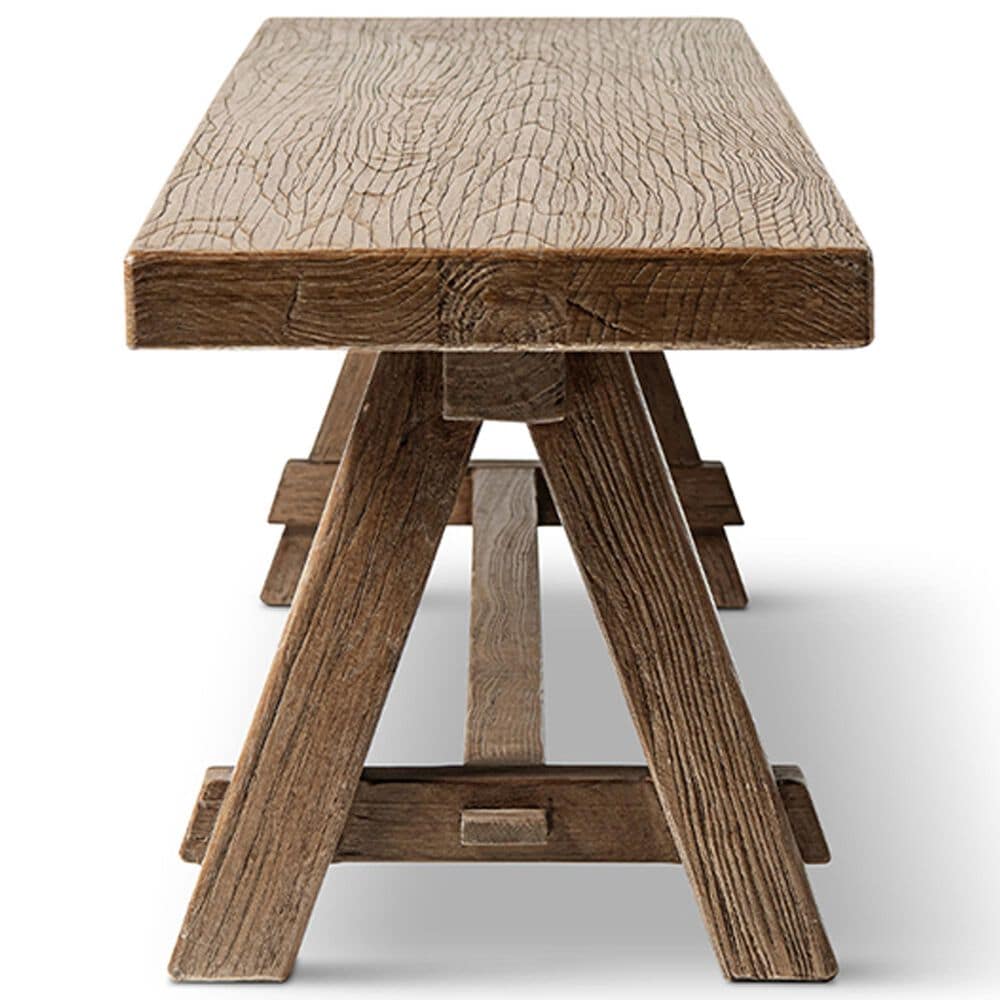 Jennifer Taylor Home Hawthorne 72" Dining Bench in Heritage Medium Dark Brown, , large