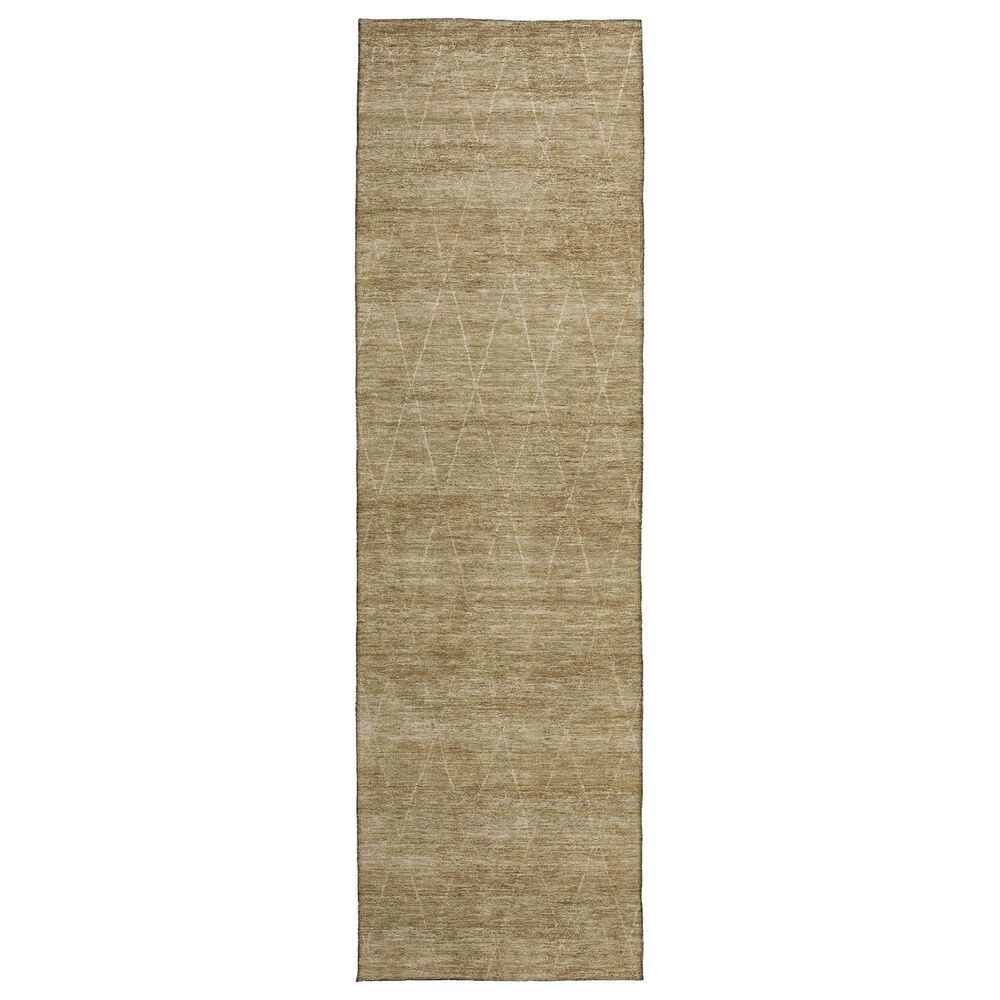 Dalyn Rug Company Burano BU3 2"3" x 7"6" Wheat Indoor/Outdoor Runner, , large