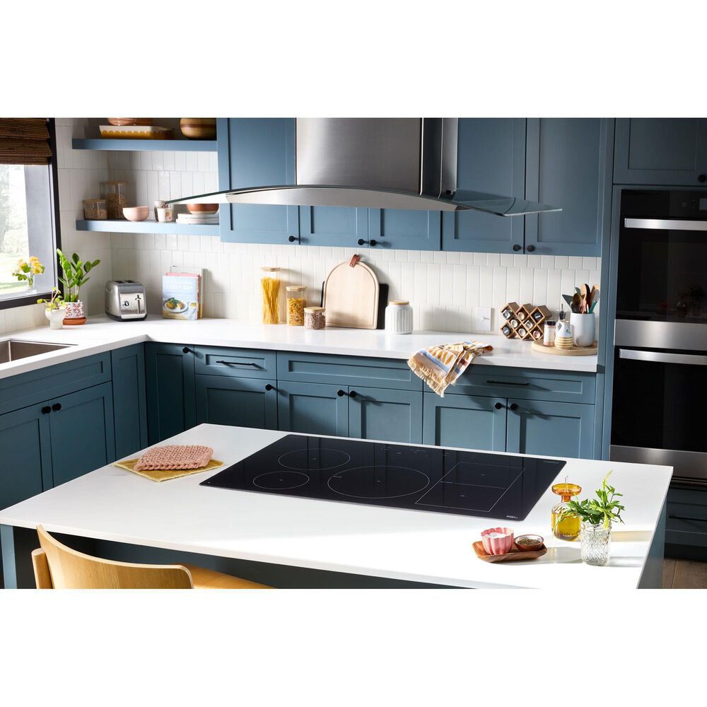 Whirlpool 36" Induction Cooktop Temp Cook Technology in Black, , large