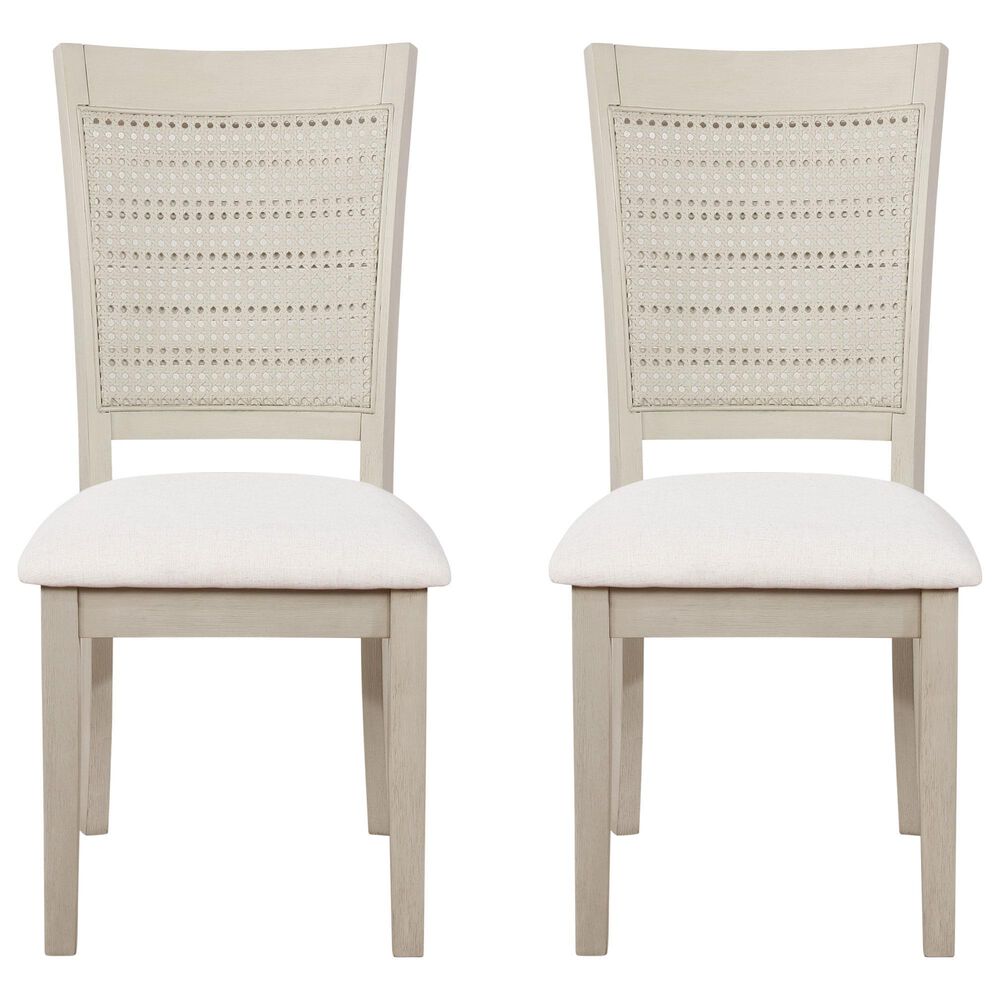 Valor Living Walden Side Chair in Antique White (Set of 2), , large