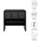 Modway Toscana 1 Drawer and Shelf Nightstand in Black, , large