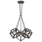 Golden Lighting Cassio 5-Light Pendant in Matte Black, , large