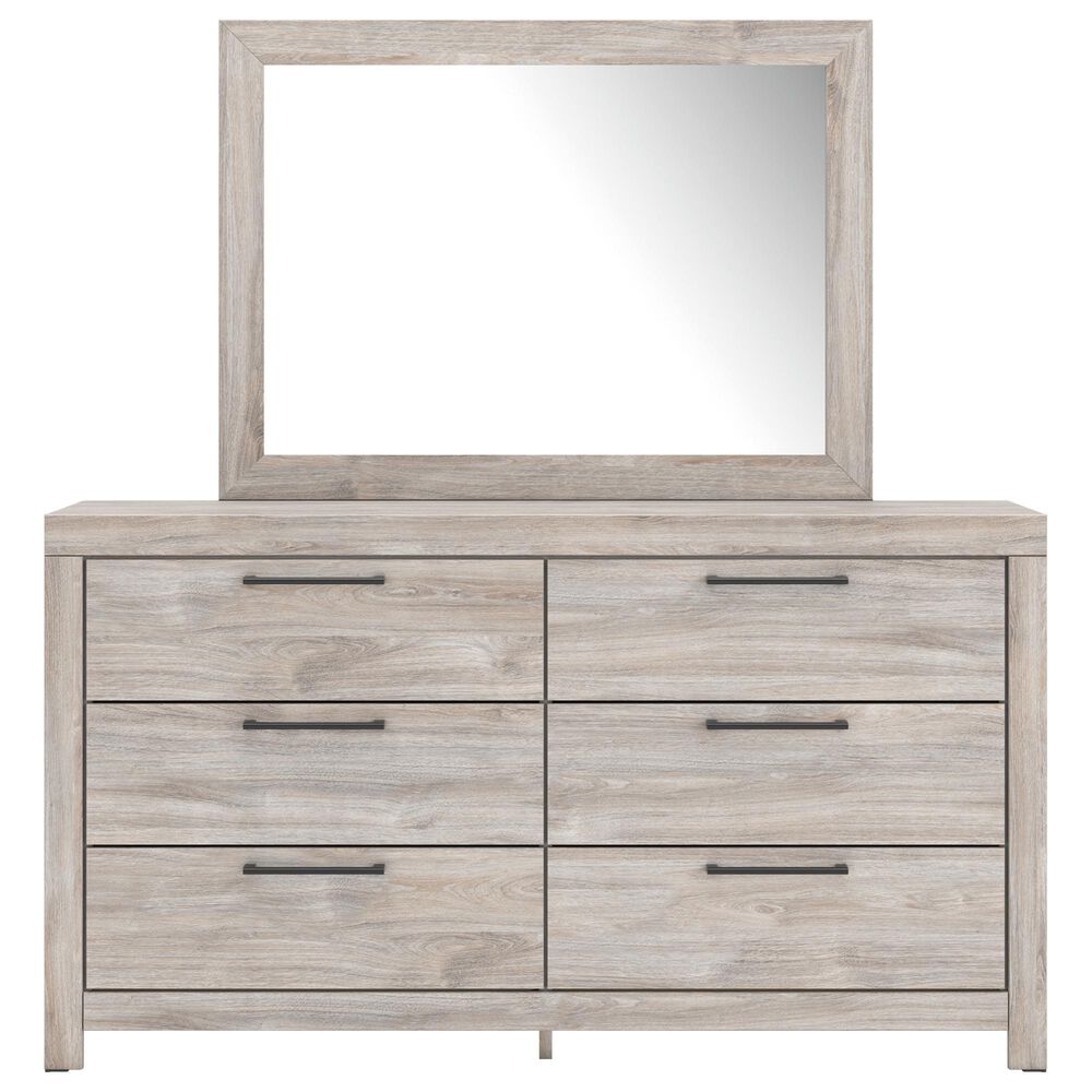 Ashley Broachmyn Dresser and Mirror in Gray, , large