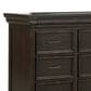 Chapel Hill Caldwell 3-Piece Queen Bedroom Set in Deep Brown, , large