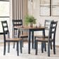 Ashley Gesthaven 5-Piece Dining Set in Natural and Blue, , large