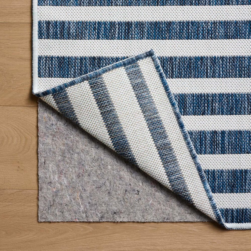 Loloi Easton Denim and Ivory 2&#39;3&quot; x 3&#39;9&quot; Indoor/Outdoor Area Rug, , large