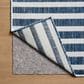 Loloi Easton Denim and Ivory 2"3" x 3"9" Indoor/Outdoor Area Rug, , large