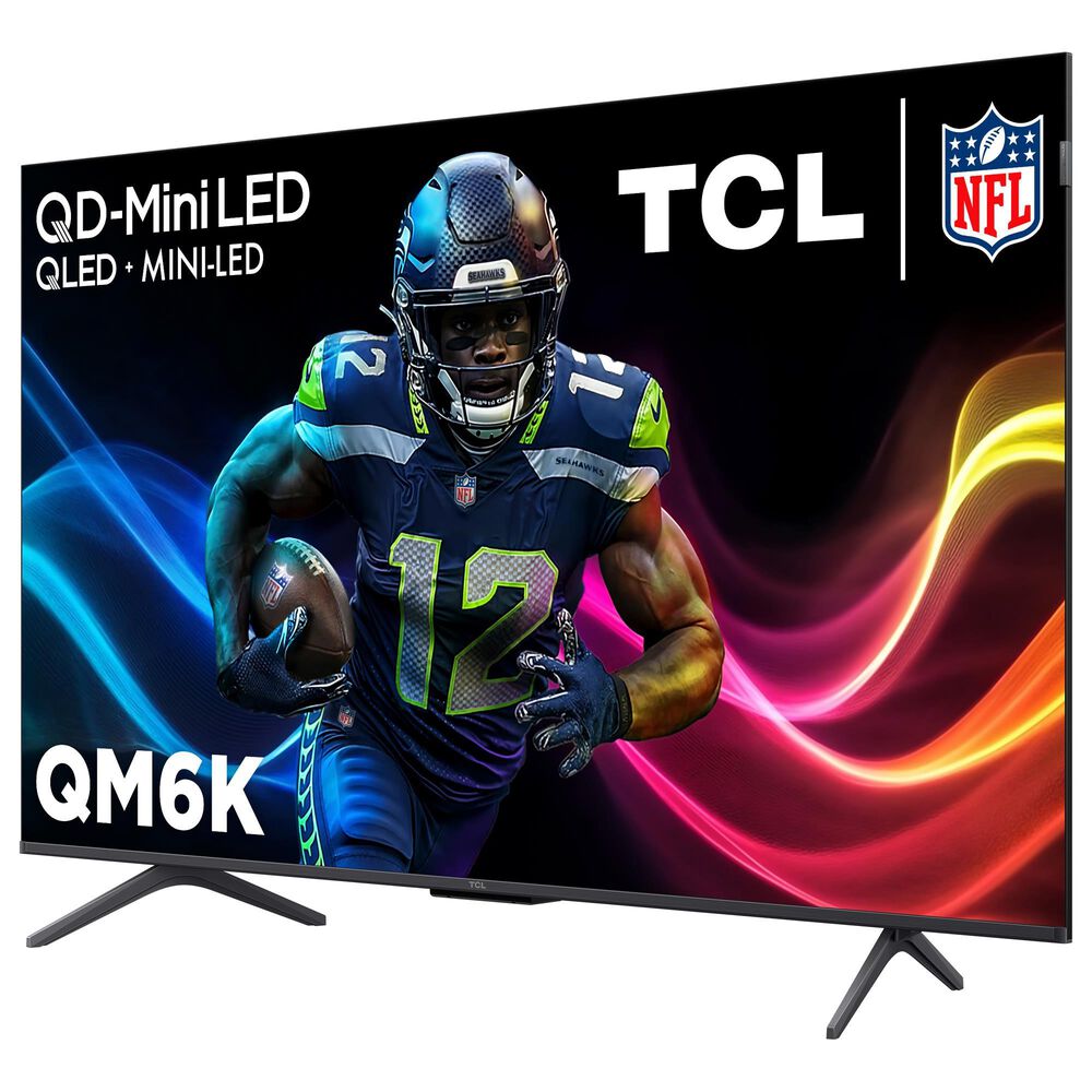 TCL 50" Class QM6K Series QD-Mini LED QLED 4K UHD in Black - Smart Google TV, , large