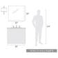 Golden Lighting Ryleigh 1-Light Articulating Wall Sconce in Matte Black, , large