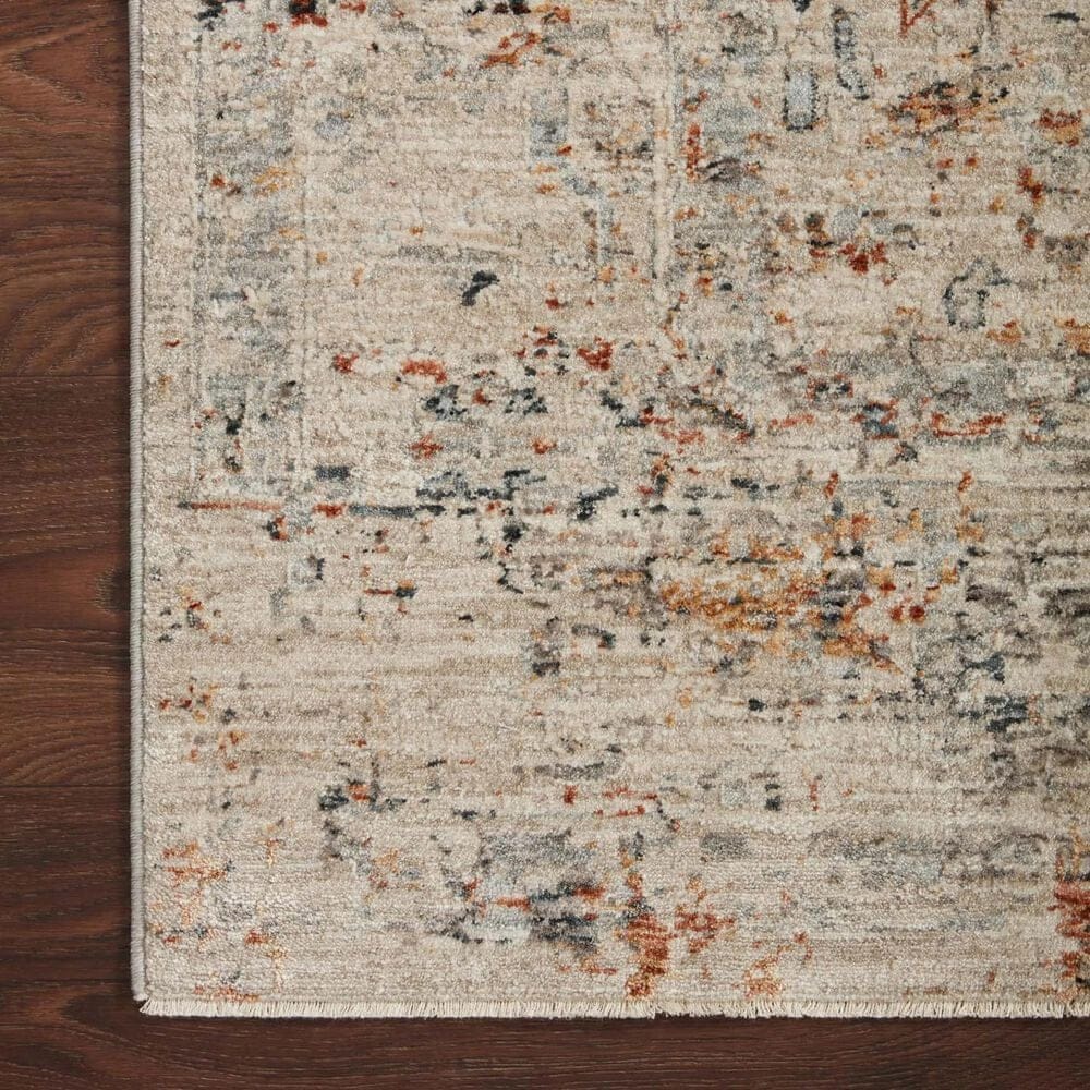 Loloi Axel 2&#39;6&quot; x 10&#39; Silver and Spice Runner, , large