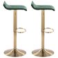 Lumisource Ale Adjustable Swivel Barstool in Green (Set of 2), , large