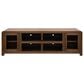 Legends Home Haven 82" TV Stand with Glass Doors in Bourbon, , large