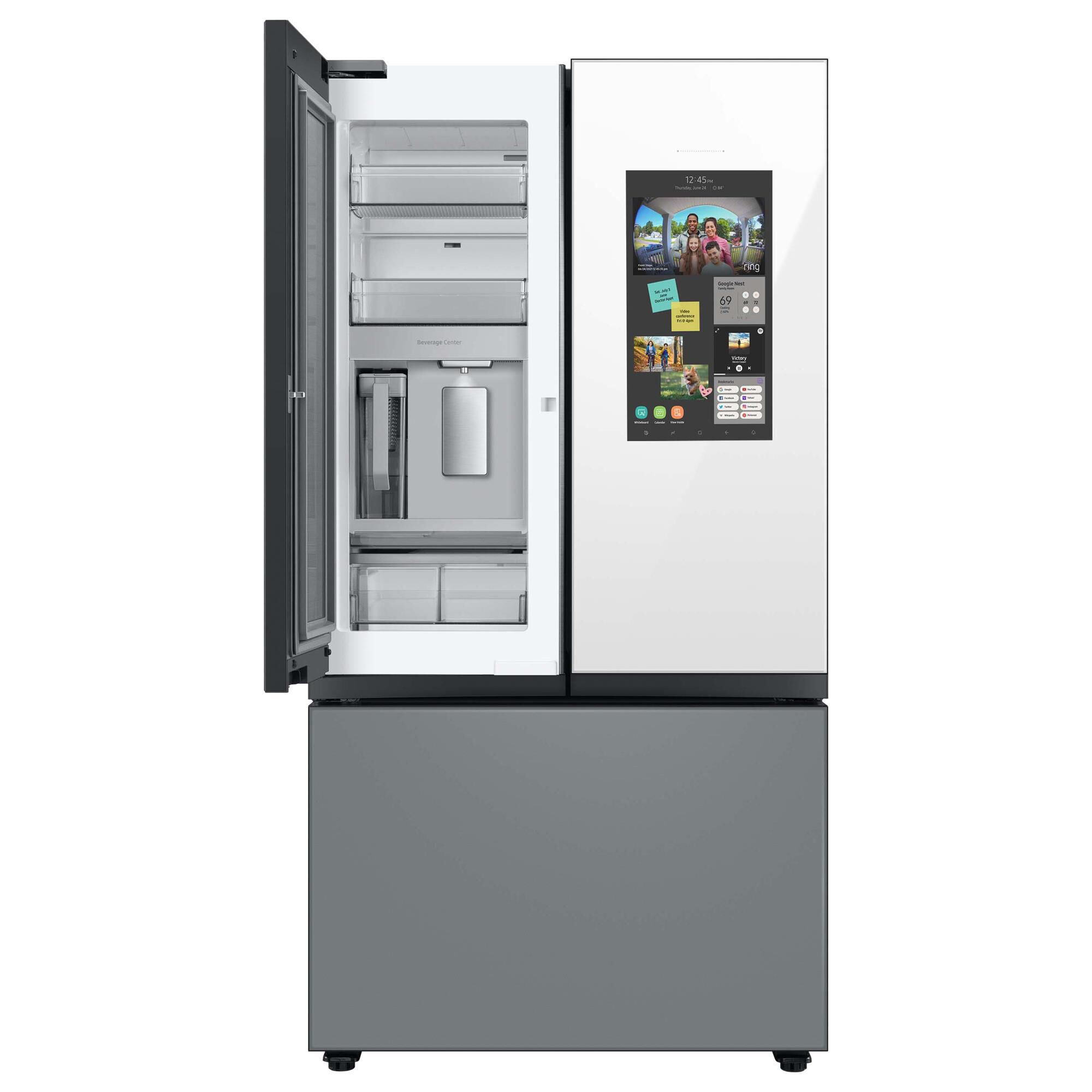 Samsung fridge shop take out glass