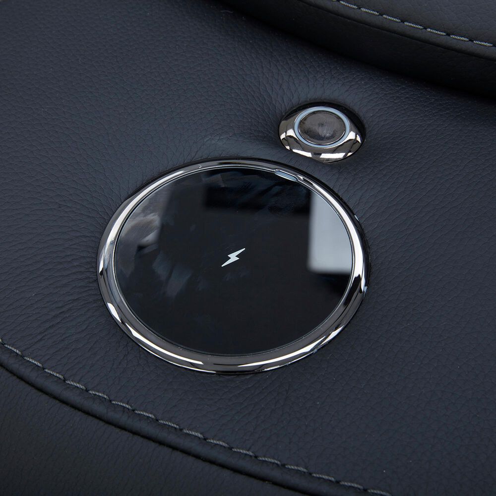 Interlochen High End Push Back Loveseat in Jet Black, , large