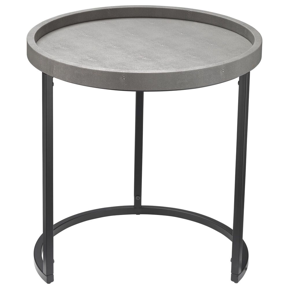 Splendor Living Maddox Nesting Table in Grey and Black &#40;Set of 3&#41;, , large