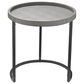 Splendor Living Maddox Nesting Table in Grey and Black (Set of 3), , large
