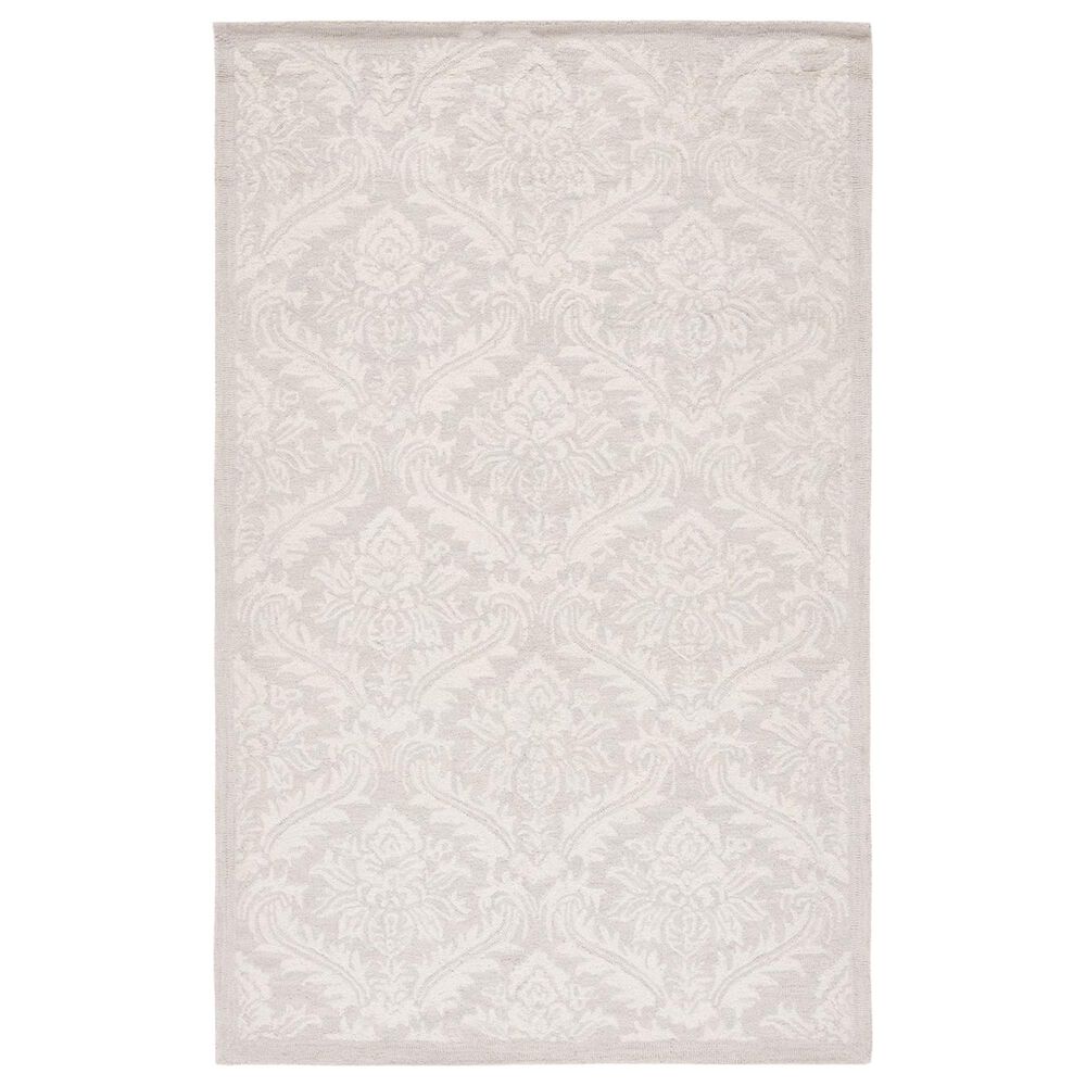 Safavieh Micro-Loop 5" x 8" Silver Area Rug, , large