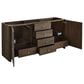 James Martin Vanities Gracyn 72" Double Bathroom Vanity Cabinet in Sable, , large