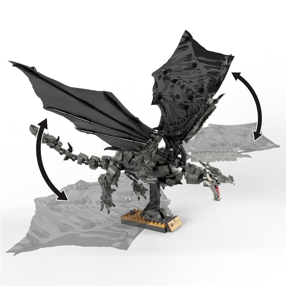 Mattel Skyrim Alduin The World Waster Building Set in Multicolor, , large