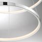 Lite Source Rimmy LED Pendant Ceiling Light in Chrome, , large
