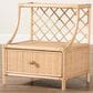 Baxton Studio Lalo 1-Drawer Nightstand in Natural Brown, , large
