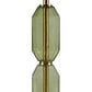 Hampton Park Zirconia Table Lamp in Green and Gold, , large
