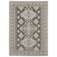 Oriental Weavers Intrigue INT06 5"3" x 7"6" Grey Area Rug, , large