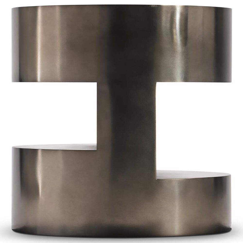 Bernhardt Cassie Side Table in Dark Bronze, , large