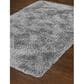 Dalyn Rug Company Impact IA100 9" x 13" Silver Area Rug, , large