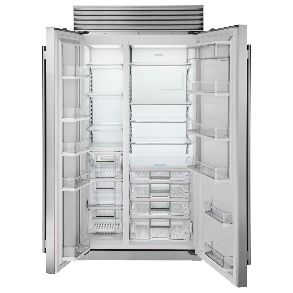 Sub Zero 24.8 Cu. Ft. Classic Side-By-Side Refrigerator with Pro Handle in Stainless Steel, , large