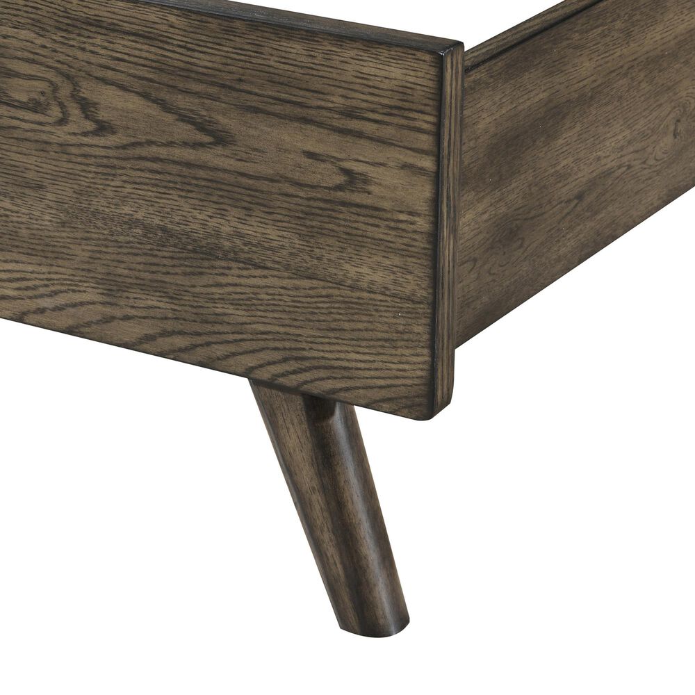 New Heritage Design Rex California King Panel Bed in Walnut, , large