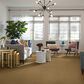 Shaw Detailed Elegance Patterned Carpet in Honey Pot, , large