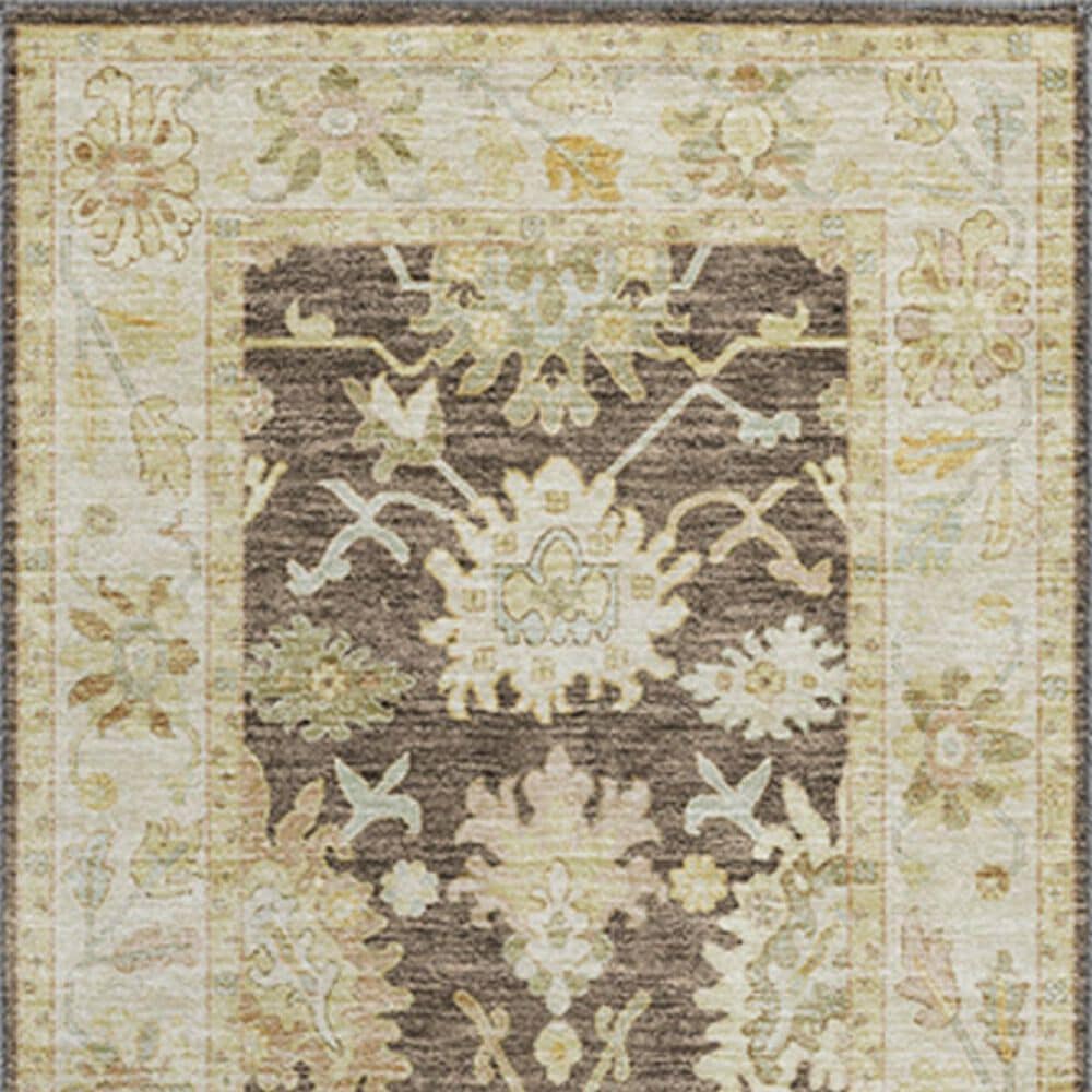 Dalyn Rug Company Hatay HY2 2&#39;3&quot; x 7&#39;6&quot; Chocolate Runner, , large