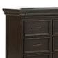 Chapel Hill Caldwell 3-Piece Queen Bedroom Set in Deep Brown, , large