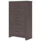 Ashley Prendonea 5-Drawer Chest in Dark Charcoal, , large