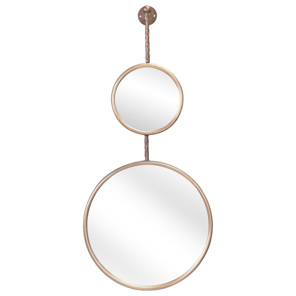 Zuo Modern Mott Mirror in Gold, , large