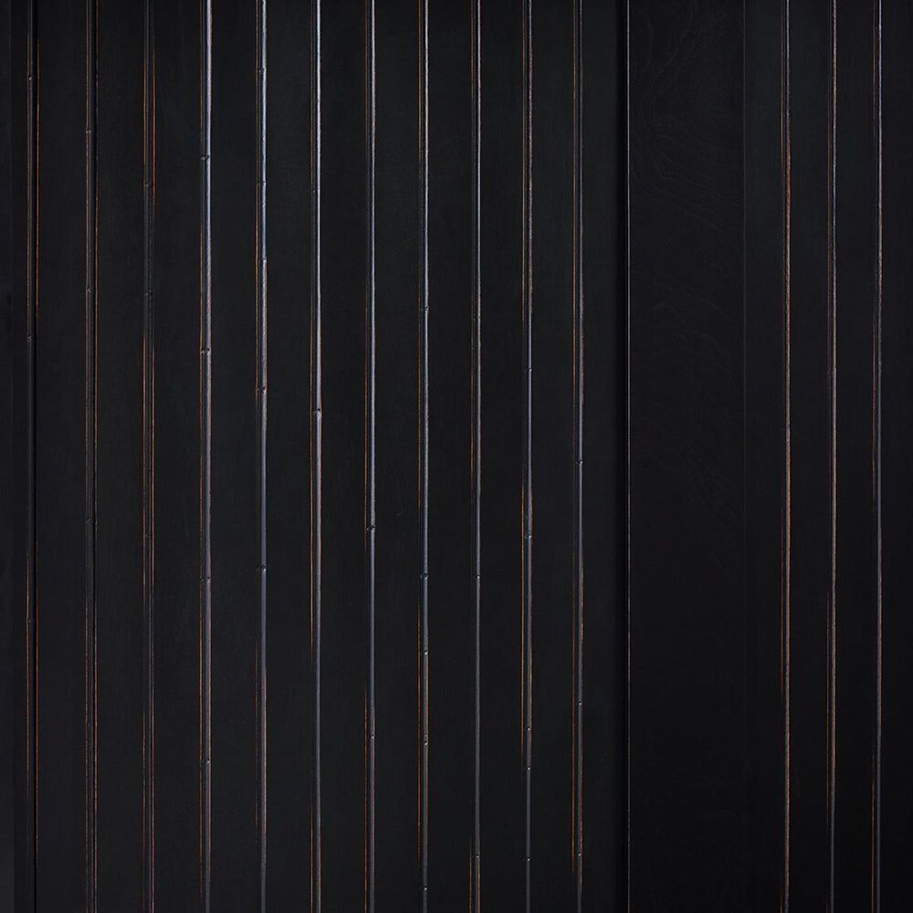 Crosley Furniture Seaside Hall Tree in Distressed Black NFM