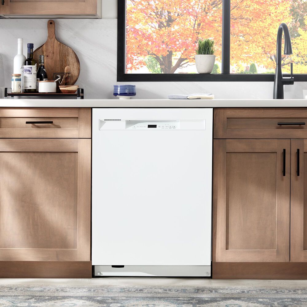 Maytag 24&quot; Built In Pocket Handle Dishwasher in White, , large