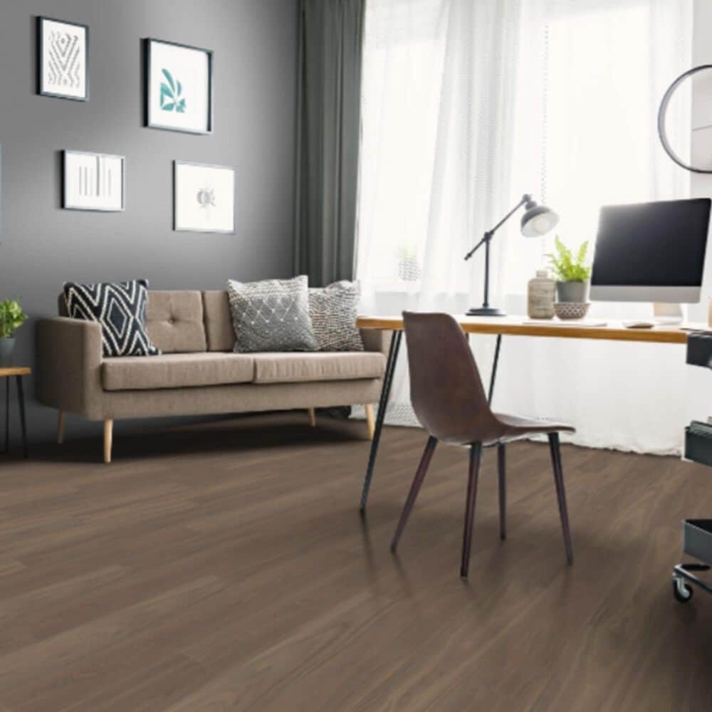 Tru-Cor Bravo Farald Walnut 7&quot; x 60&quot; Luxury Vinyl Plank, , large