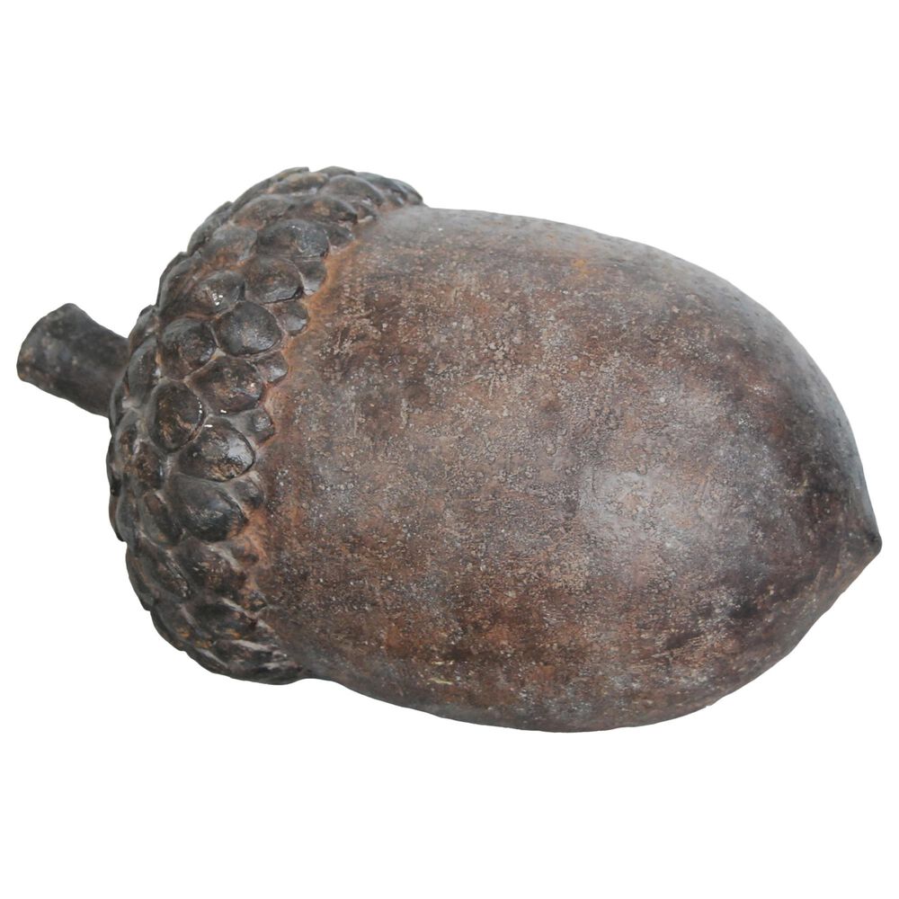 Sagebrook Home Acorn Decor in Brown, , large