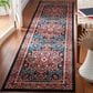Safavieh Riviera 2"2" x 9" Red and Navy Runner, , large