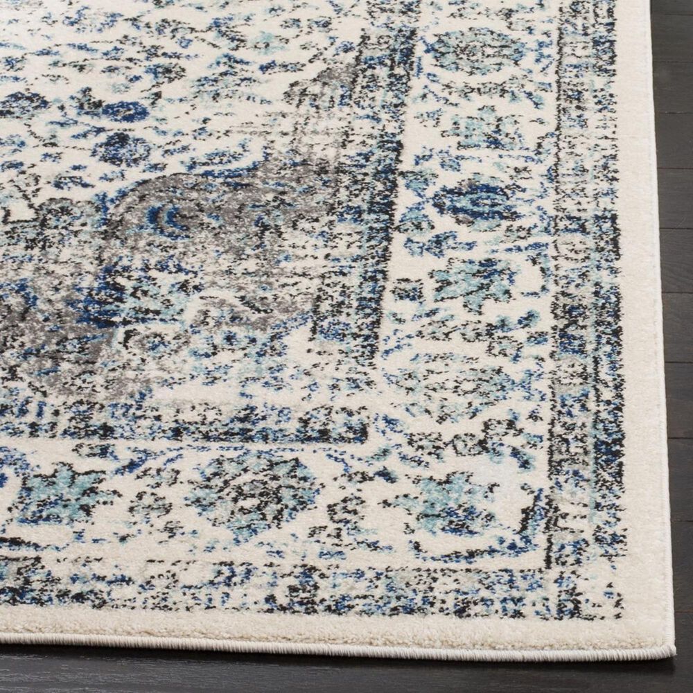 Safavieh Evoke EVK220D-27 2&#39;2&quot; x 7&#39; Grey/Ivory Runner, , large