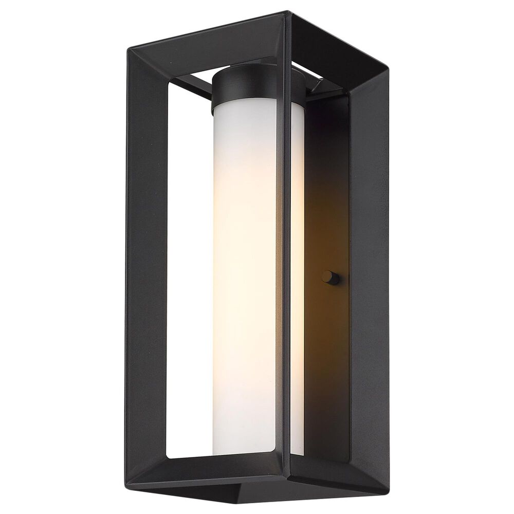 Golden Lighting Smyth Outdoor Wall Sconce in Natural Black, , large
