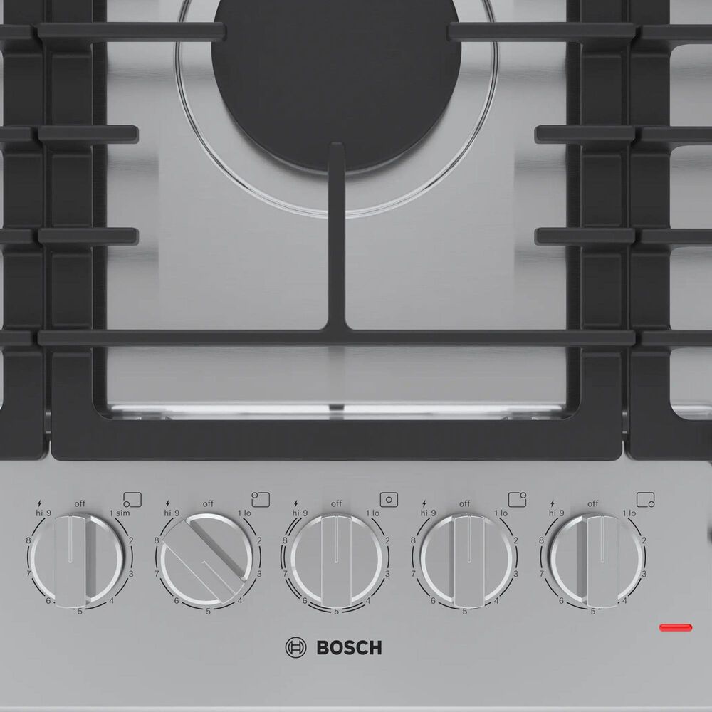 Bosch 500 Serie 36&quot; Gas Cooktop in Stainless Steel, , large