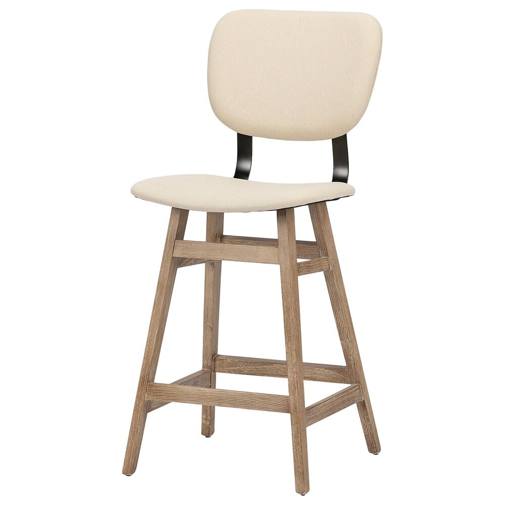 Mercana Haden III Counter Stool in White, , large