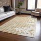 Dalyn Rug Company Wonderland WN32 5" x 7"6" Gold Indoor/Outdoor Area Rug, , large