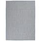 Nourison Courtyard Ivory and Blue 6" x 9" Indoor/Outdoor Area Rug, , large