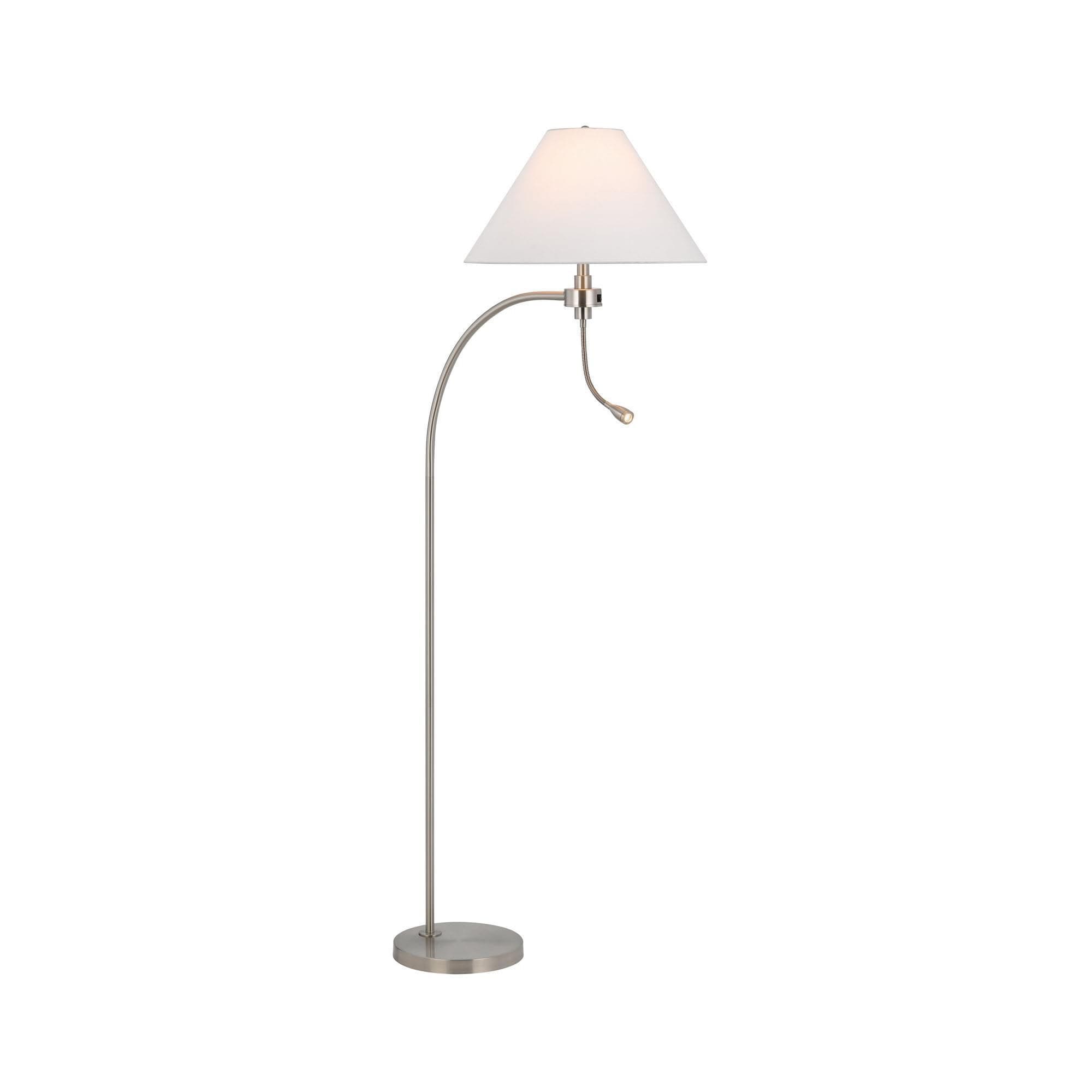 Cal Lighting Arc Lamp w LED Reading Light S NFM