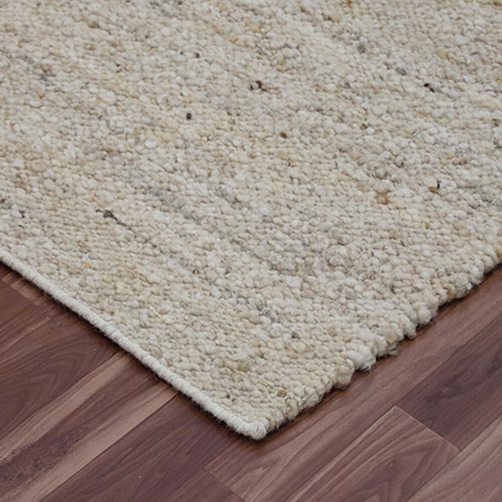 L&amp;R Resources Kingston Solid 9&#39; x 12&#39; Natural and Multicolor Area Rug, , large